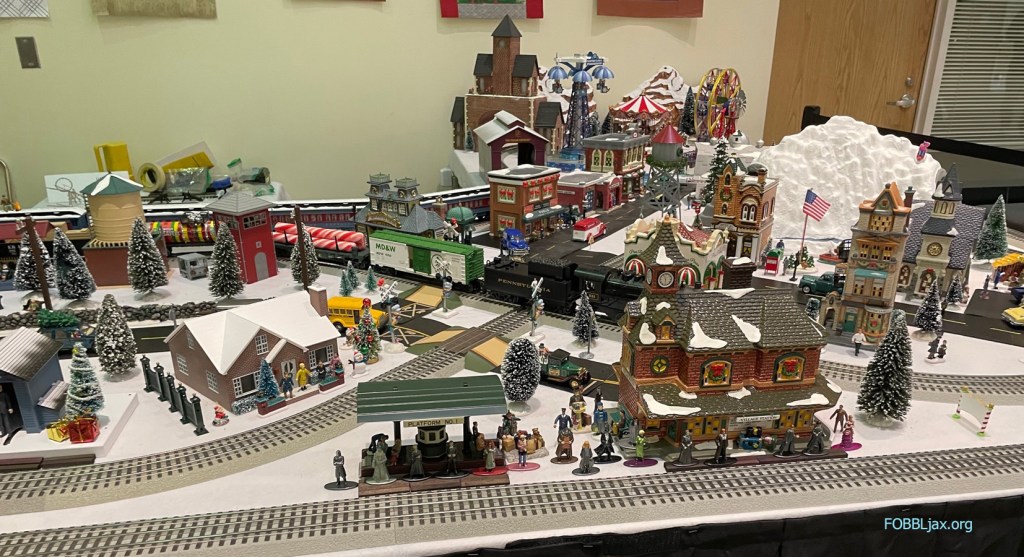 holiday trains at the library