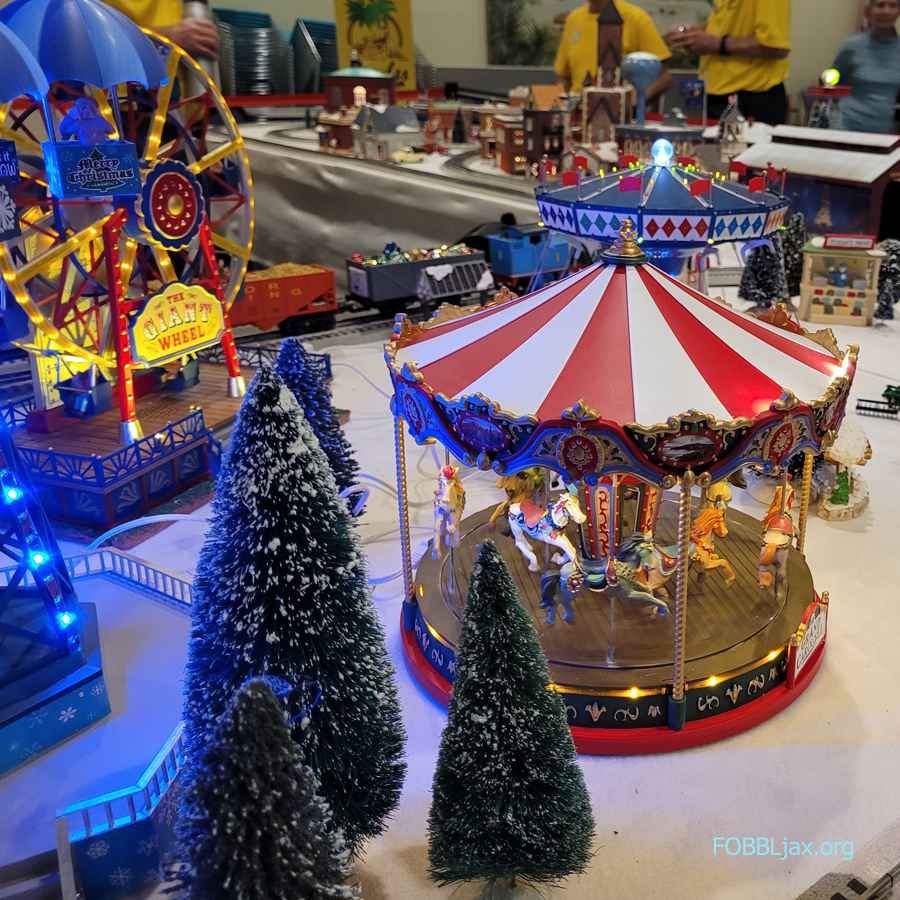 holiday trains at the library