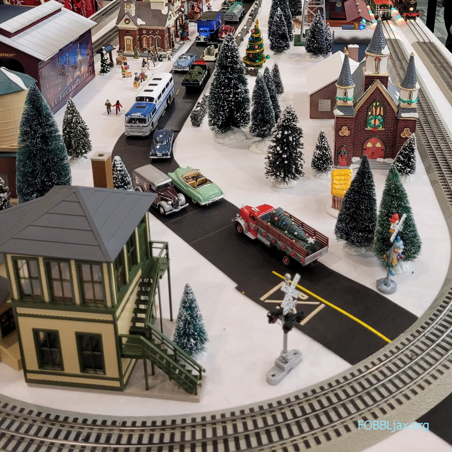 holiday trains at the library