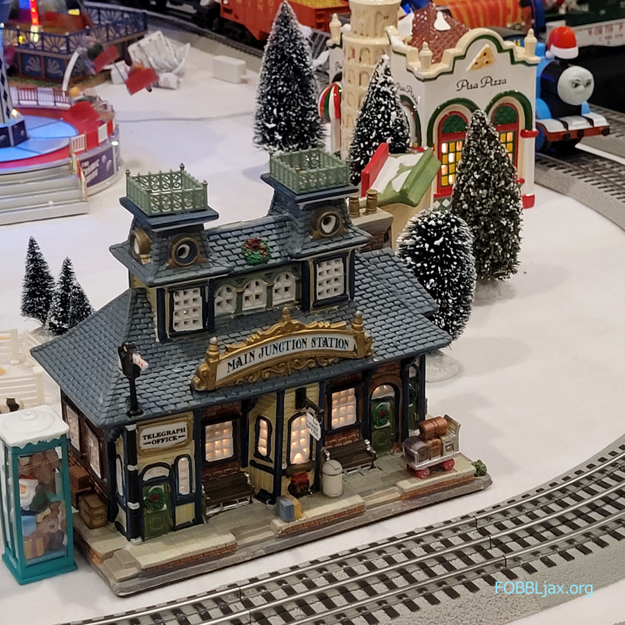 holiday trains at the library