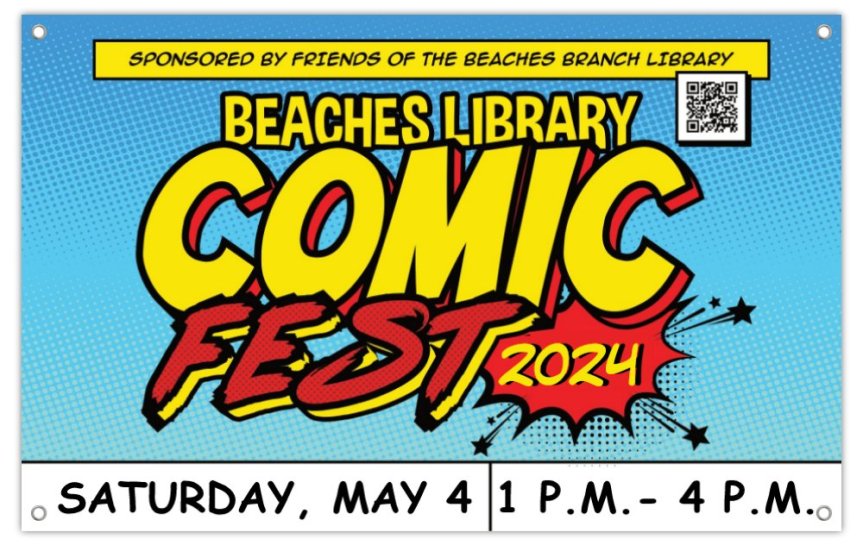 Another Great Year for Beaches Library Comic Fest&nbsp;2024