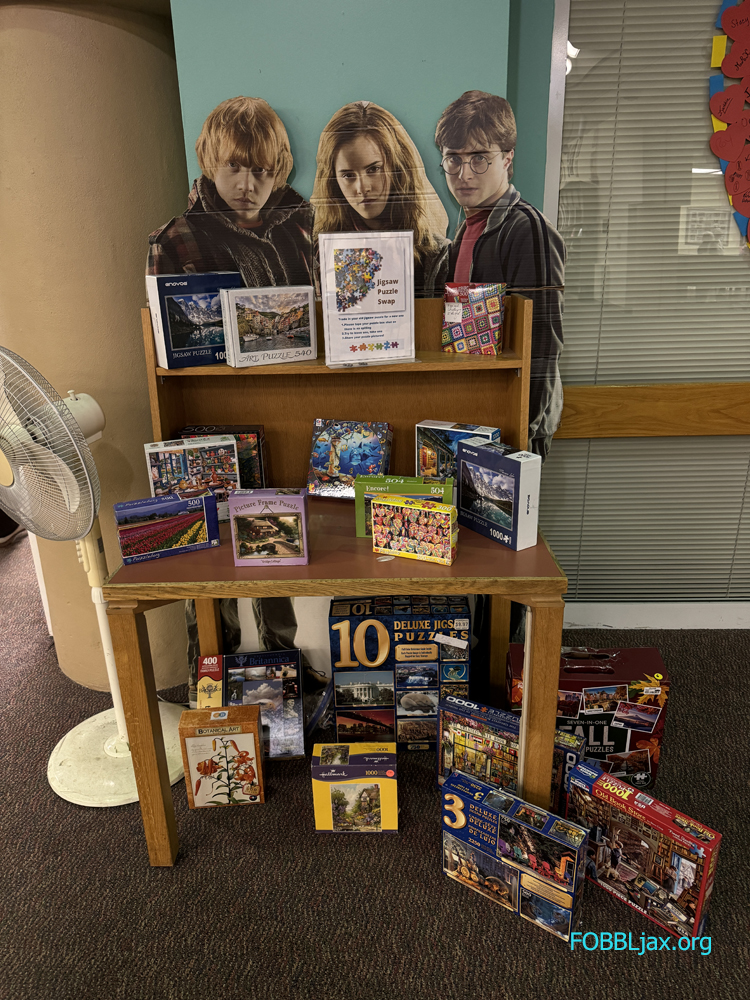 beaches library puzzle exchange