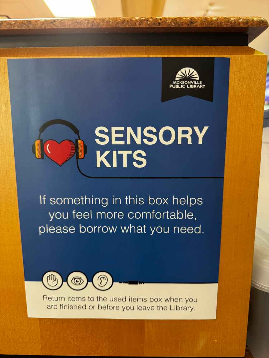 Soothing Sensory Kits at the Beaches&nbsp;Library